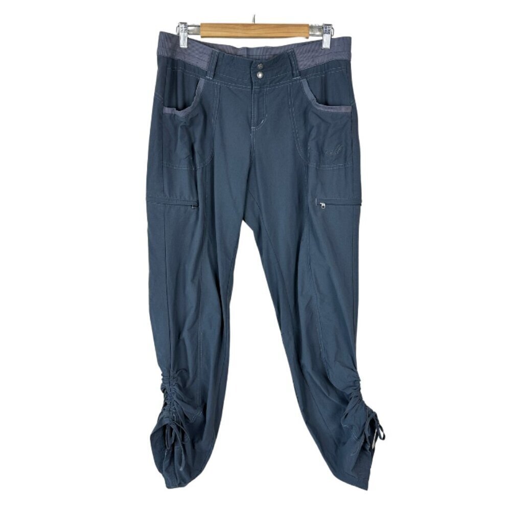 Kuhl Women's Durango Hiking Pants Stretch Outdoor Nylon Capri 10 Regular